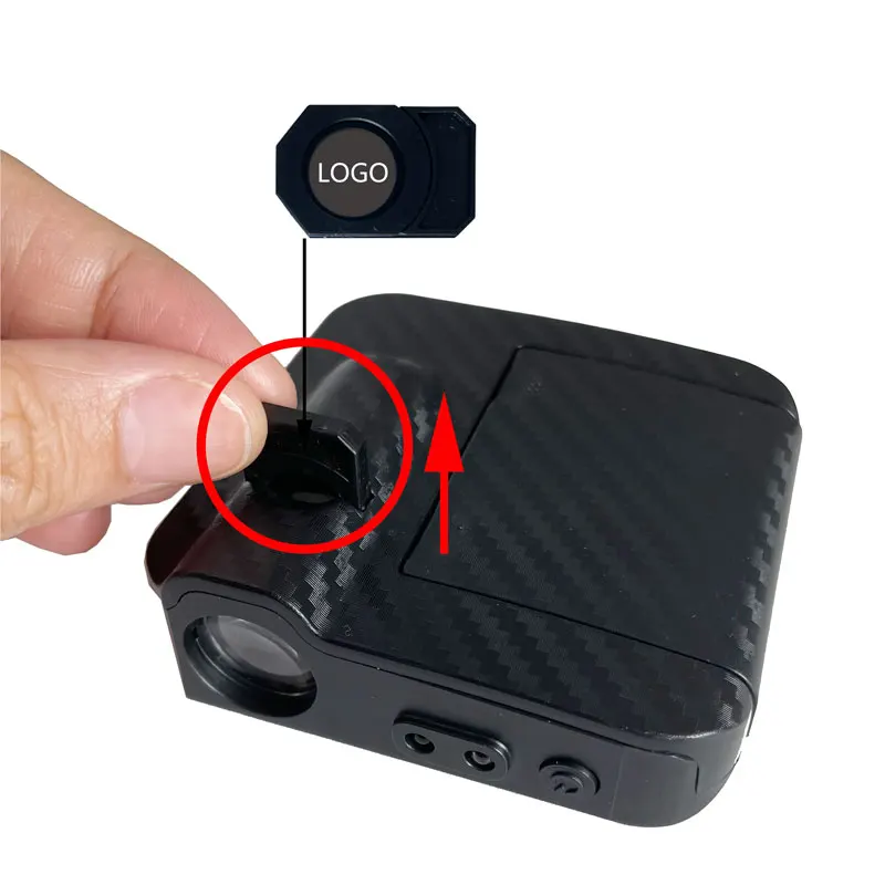 Picture 6: 1/2PCS Car Decor Car Door Wireless LED Shadow Projector Logo Ghost Shadow Welcome Light For Ford Mustang GT Shelby Accessories
