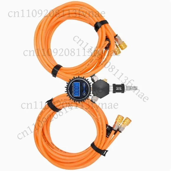 

Auto tire inflation digital pressure gauge 150psi pneumatic connector accessories, tracheal hose, tire pressure gauge