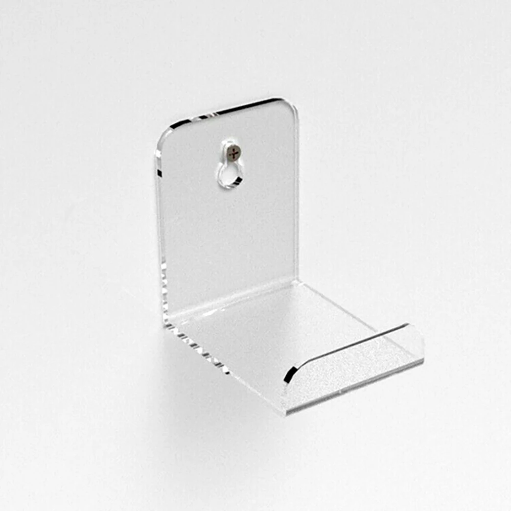 Uchwyt ścienny ręczny kontroler gier akrylowy uniwersalny zestaw słuchawkowy schowek na haki półka stojak na PS 4 Xbox Switch Pro Holder