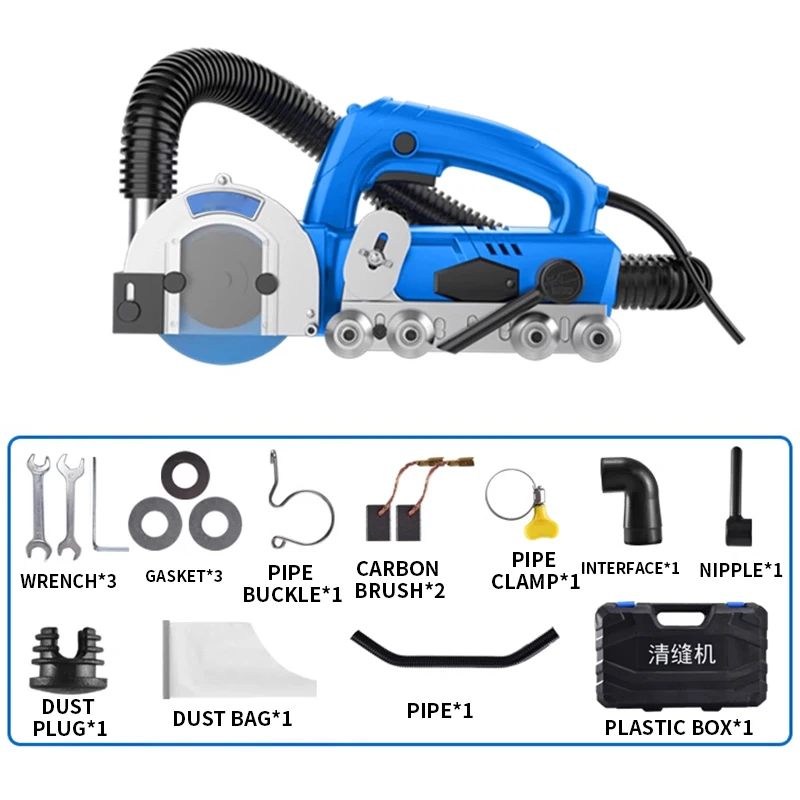 Efficient Seam Cleaning Machine Electric Tile Grooving Artifact Professional Floor Tile Grout Cleaning Tool