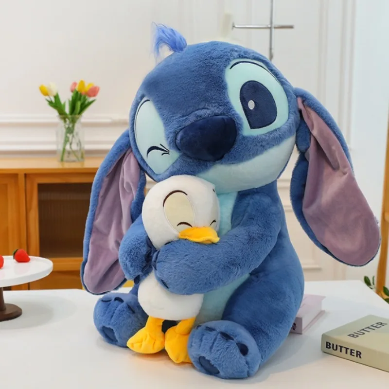 Disney 25 cm Lilo Und Stitch Plüsch Spielzeug Anime Plushie Stich Puppen Kawaii Donald Duck Ornamente Gefüllte Geschenk Kinder Weihnachten geschenk