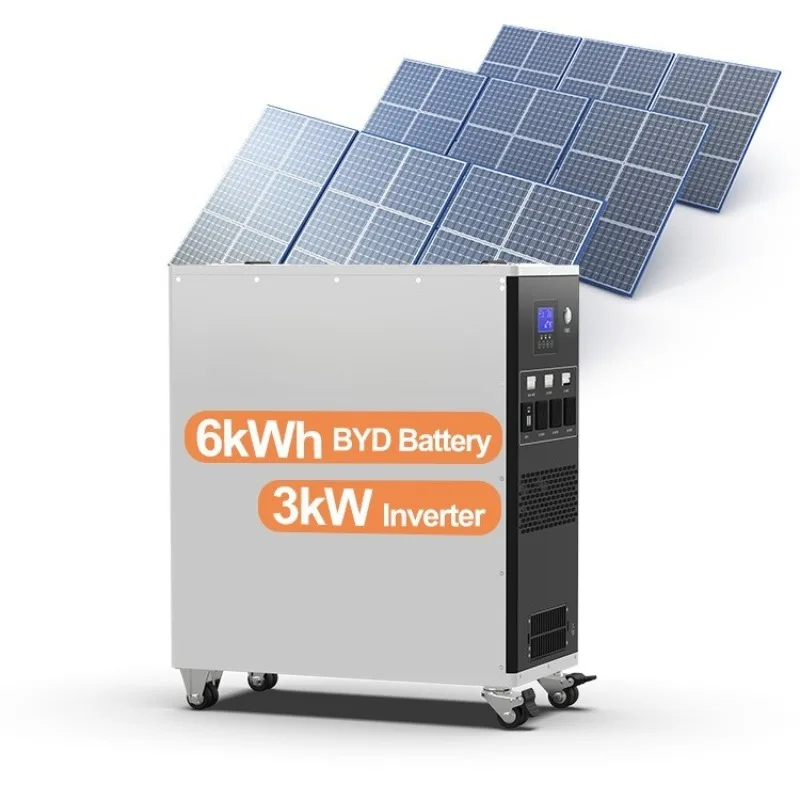Outdoor Solar Power Generation and Energy Storage System Integrated Unit - Photovoltaic Panel Energy Storage Mobile Power Supply
