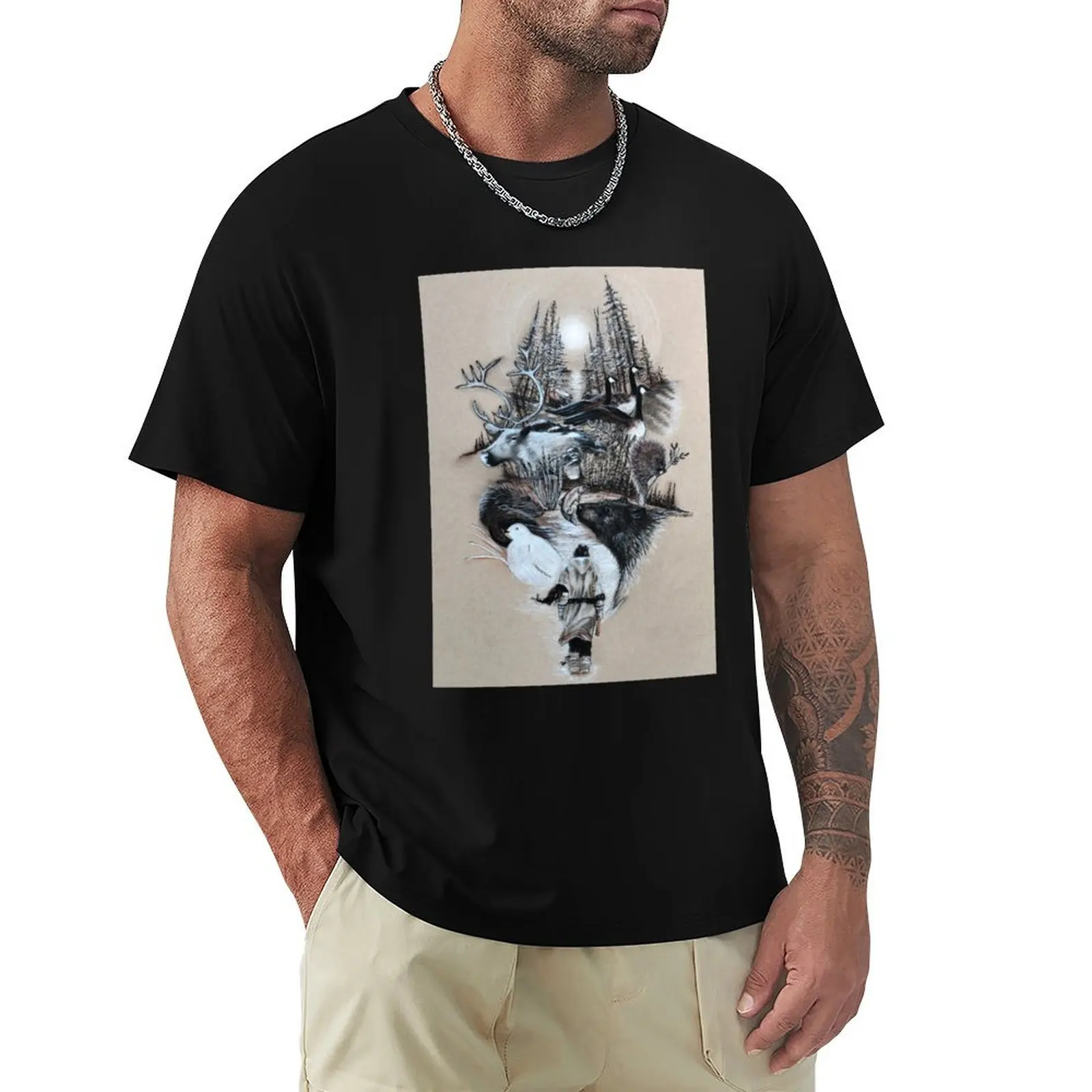 

White Wizard Journey Home T-Shirt Lightweight Running Sports T-Shirt