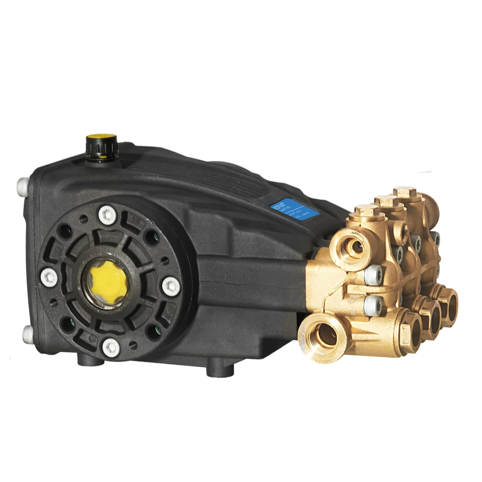ST-N 15-23 Lpm 250-350 Bar Brass Head BOTUO Triplex Plunger Pump For High Pressure Washing