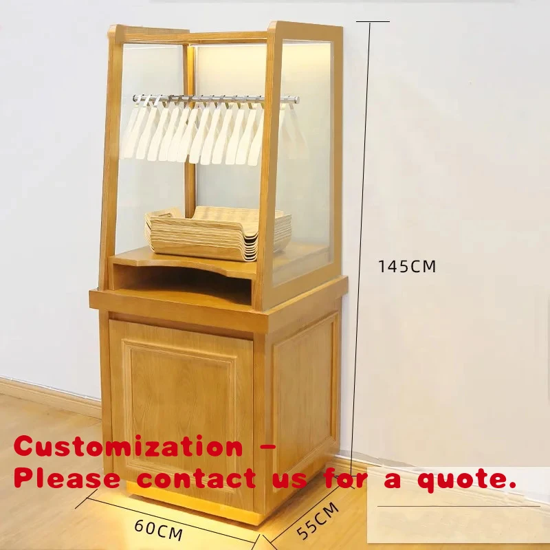 custom.Mushen Forest Customized Wooden Bakery Showcases Display Shelf and Rack