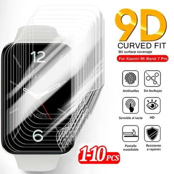 Xiaomi Mi Band 7 Pro 7Pro 용 하이드로 겔 필름 1-10Pcs 소프트 스크린 보호기 Mi Band 7 Pro Mi 7Pro 의 전체 커버리지 커버 필름 