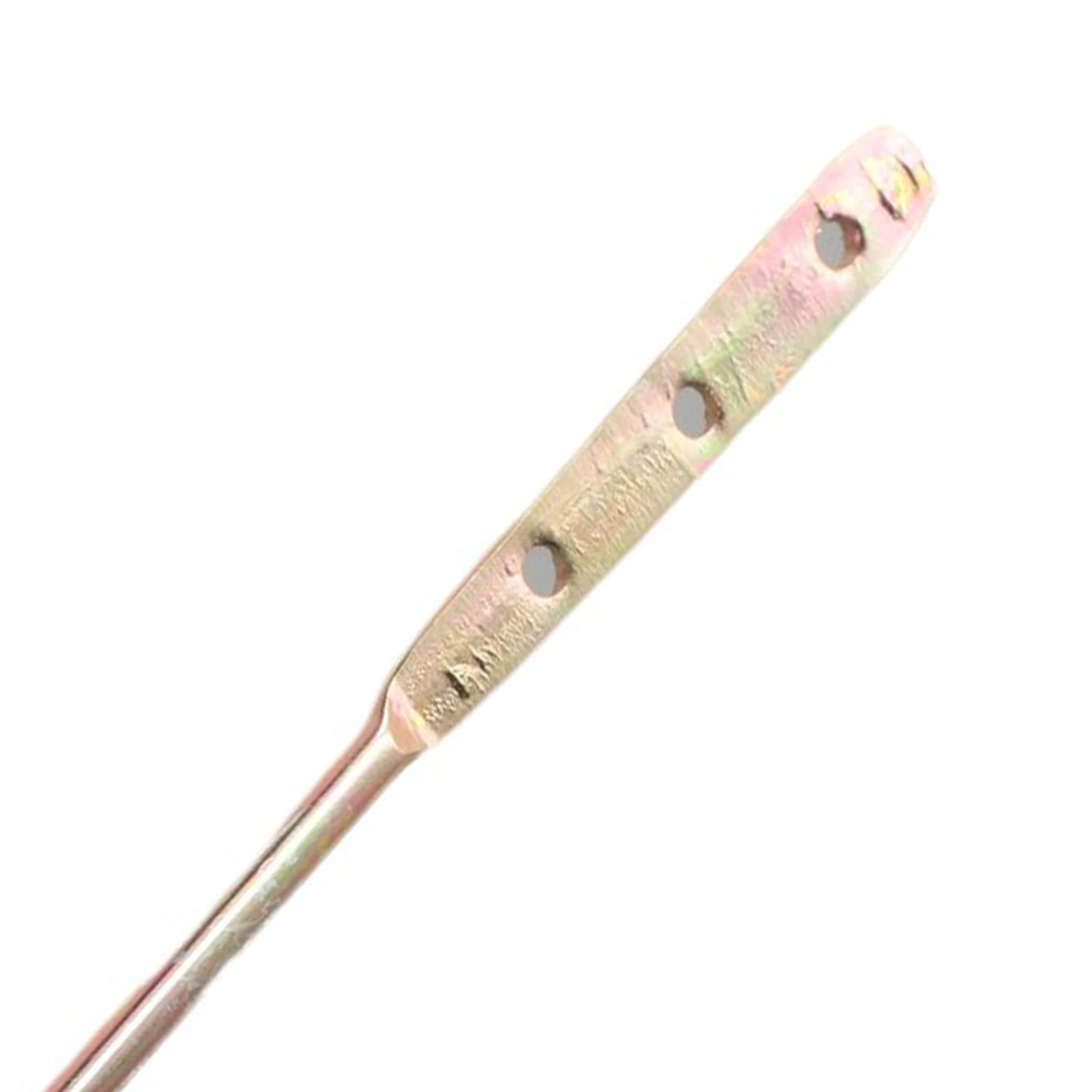 Toilet Tank Lever Chrome Handle Assembly Replacement Part Compatible with Common Lever Arm Lengths and Pivot Points