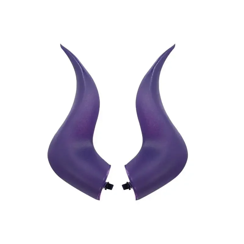 Horquilla de cuerno de Anime Mount Lady, pinza para el pelo de Ángel, diadema con orejas de cuernos de diablo, accesorios de Cosplay para fiesta de Halloween de Anime