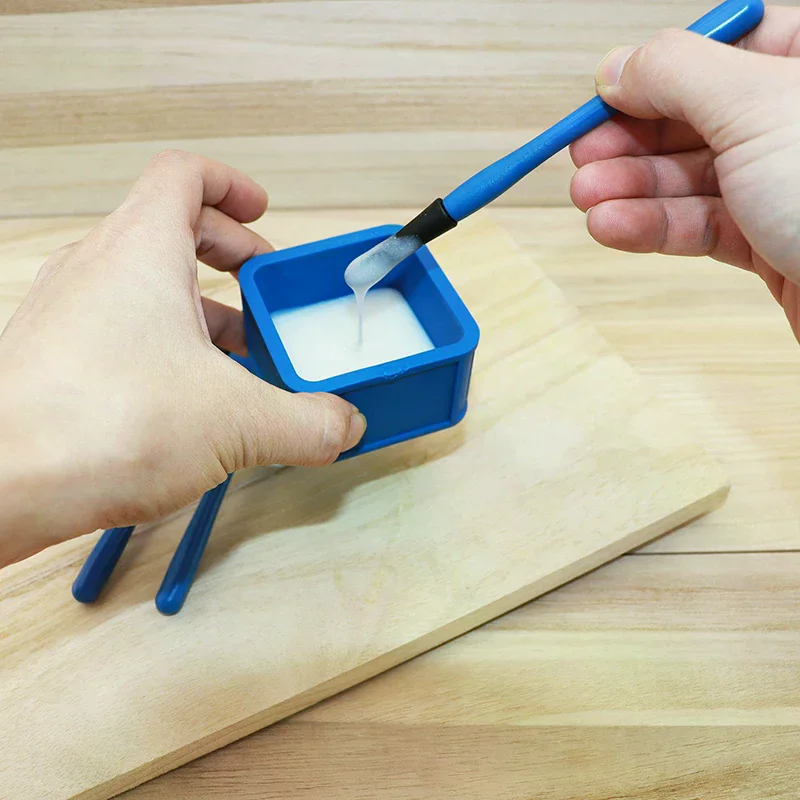 سيليكون الغراء فرشاة كيت 4 قطعة/المجموعة النجارة الإلتصاق عدة النجارة الغراء قضيب مجموعة المحمولة DIY أداة اليد موثوقة