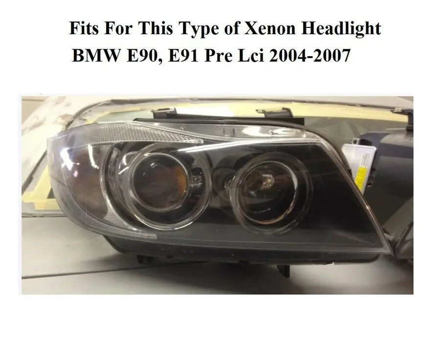 for BMW Cotton Angel Eye 1 set 106mm + 115mm E90, E91 Pre Lci Xenon Headlights 04-07