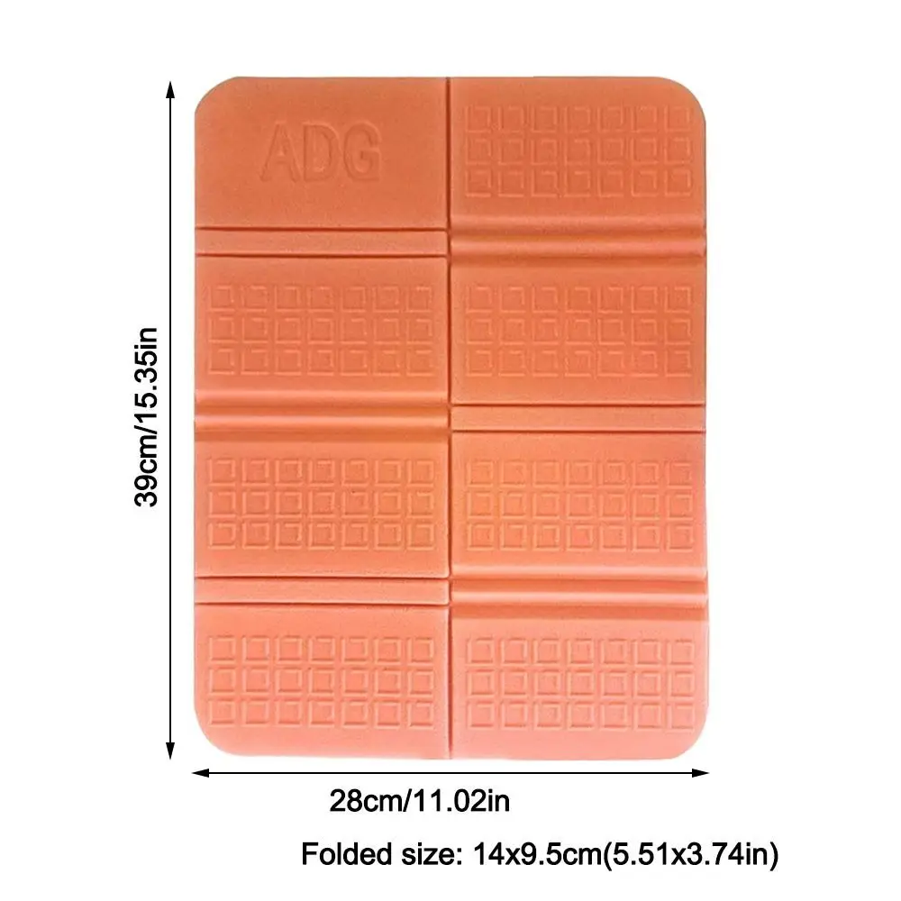 وسادة مريحة للتخييم من الإسفنج الناعم خفيفة الوزن وقابلة للطي ومقاومة للماء وسادة جلوس مقاومة للرطوبة للأنشطة الخارجية #6