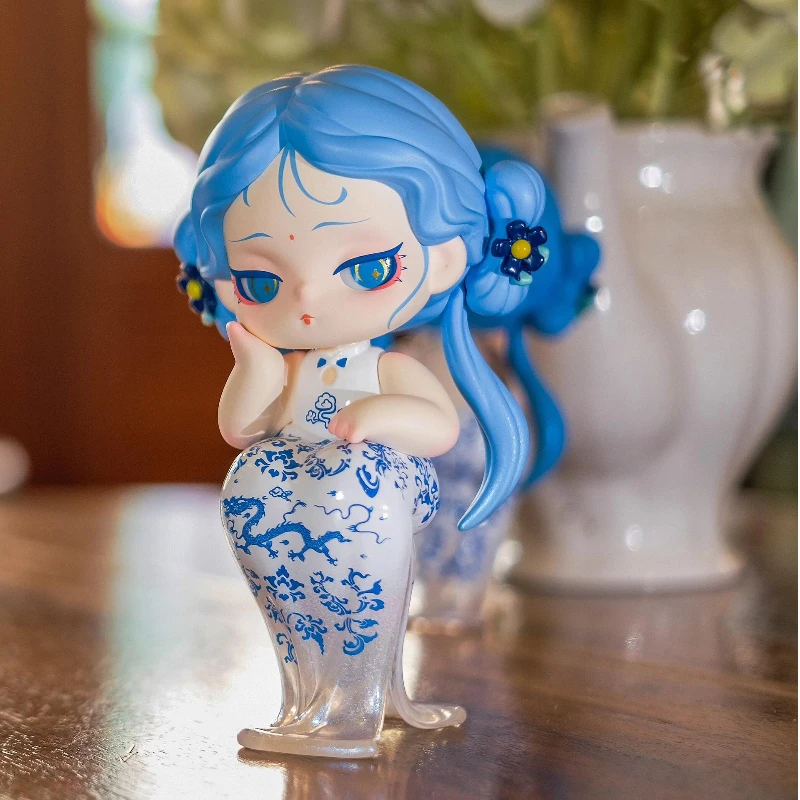 

Аутентичная серия Linglong Xia Yi Shyi, модная игра, слепая коробка, китайский древний стиль, кукла из ПВХ, украшение для рабочего стола, женский подарок