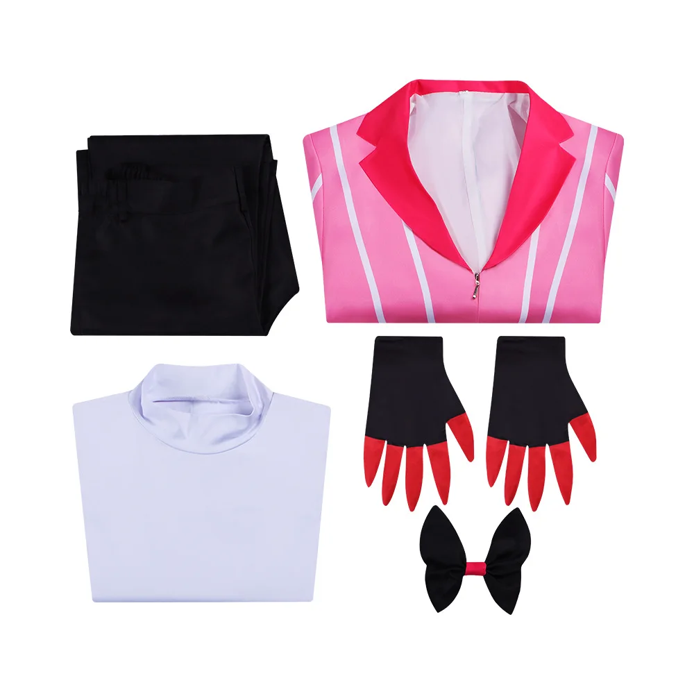 أزياء Hell Inn الموسم 2 التأثيرية فندق Hazbin 2 بث شيطان ألاستو أزياء أداء الحفلات التنكرية للمهرجانات