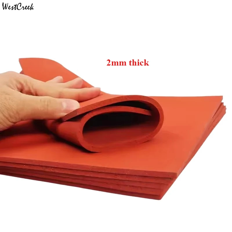 WESTCREEK 2mm expanding foam silica gel sheet foam Silicone board roasting picture machine gasket Foam pad heat Press sponge mat