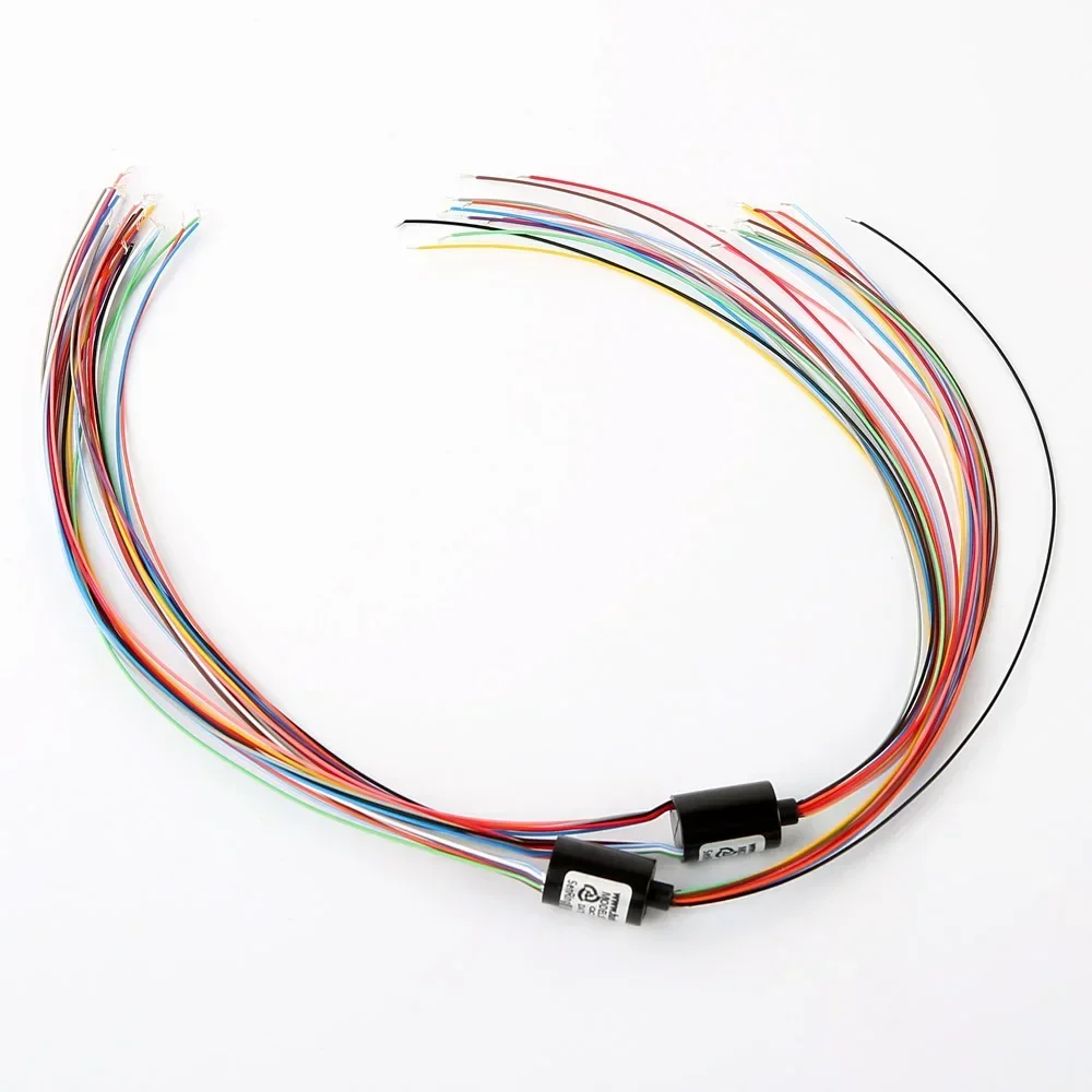 iFlight 12.5mm 12-Circuit High Current Gimbal Slip Ring w/ Gold Contacts-for iPower GBM5208/6208 FPV Gimbal Motors & Stabilizers