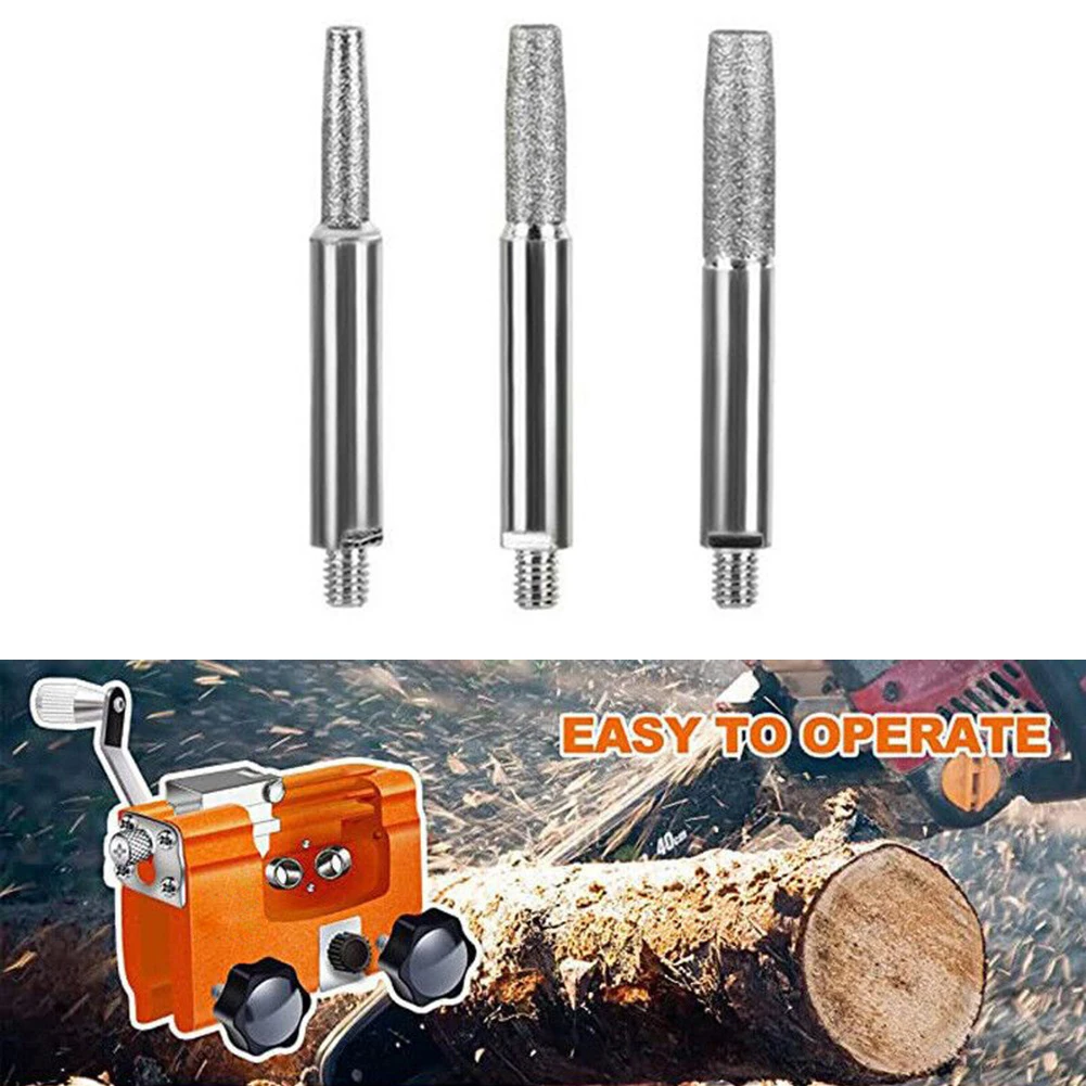 Perfect Your Chainsaw Sharpening Technique with Our 40mm 48mm and 55mm Grinding Heads Suitable for Portable Hand Chain Grinder