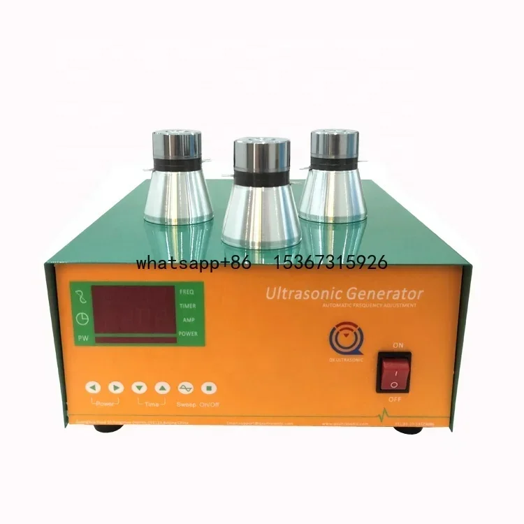 1500w 40khz Ultrasonic Generator Drive Transducer For Mechanical Parts Cleaning