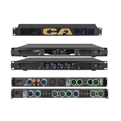 MiCWL Audio Pro CA Series 5200W Digital Power Amplifier 4 Channel 2600 Watt AMP Standard 19