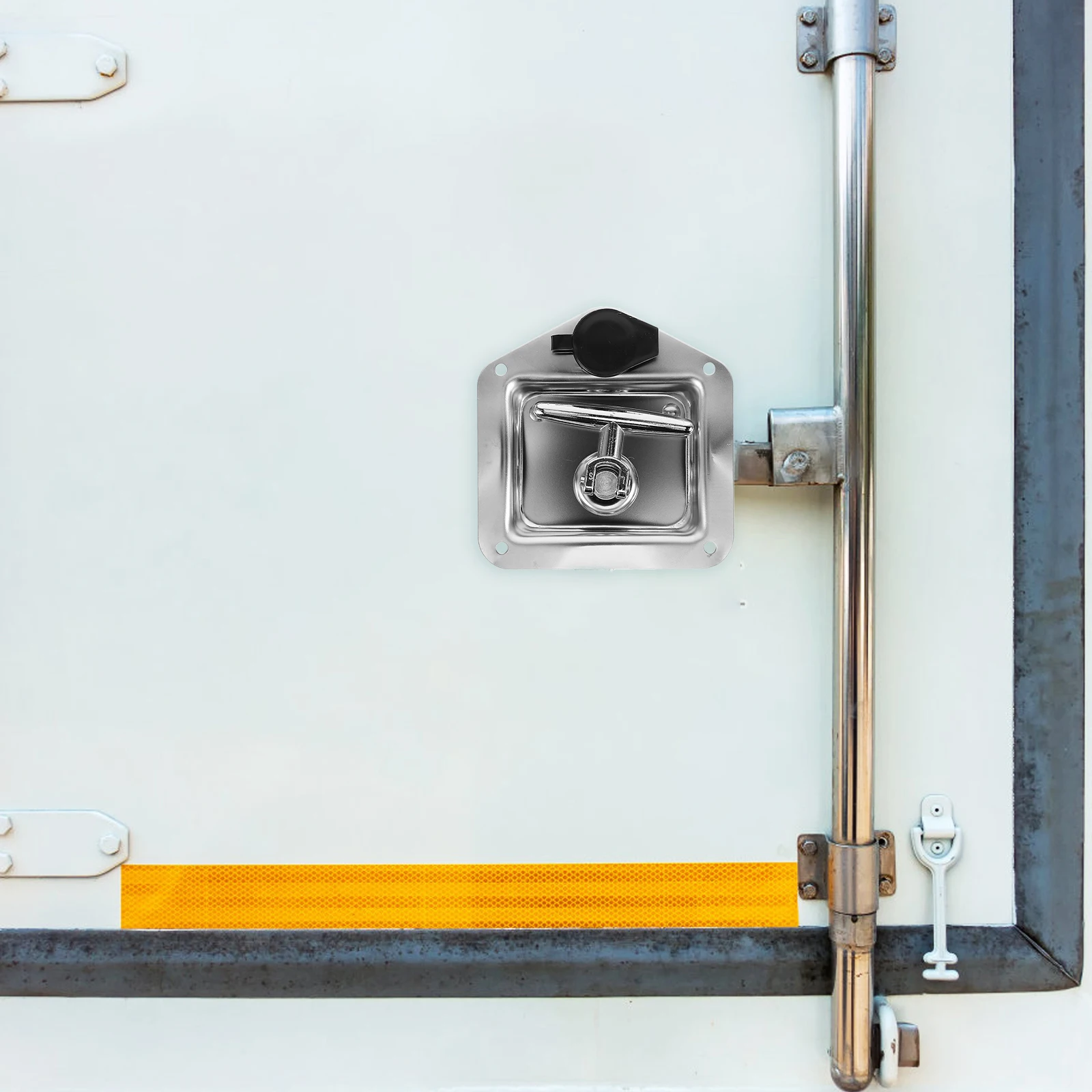 

Stainless Steel Latch Tongue Lock for Rv Door Truck Supply Replacement Tool Box Accessories High Security Durable Wear