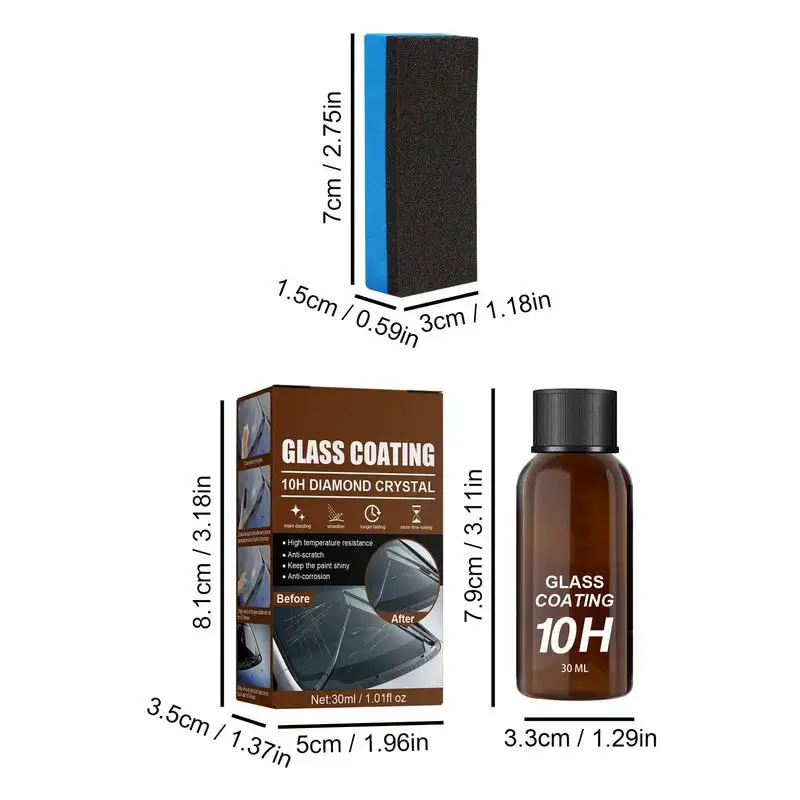 10H Keramische Coating Voor Auto\'s Auto Polish Auto Shield Coating Hoge Bescherming Autolak Reparatie Nano Materialen Auto Kras Remover
