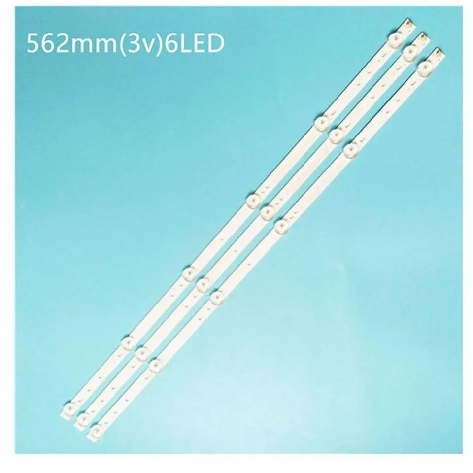 Lâmpadas LED para samsung hisense, 32 polegadas, svj320ag2, rev2-6, 130307, uma lâmpada