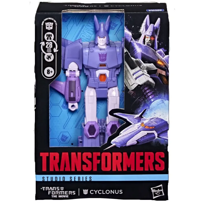New Hasbro Transformers Classic Toys The Movie1986 SS86 Voyager Class Cyclonus Action Figure Robot Toy Collect Gift Hobbies