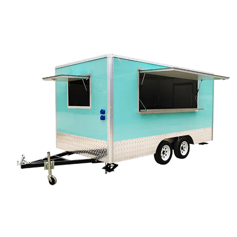 

Hot Dog Pizza Small Coffee Ice Cream Food Catering Cart Kiosk Food Truck Mobile Food Trailer