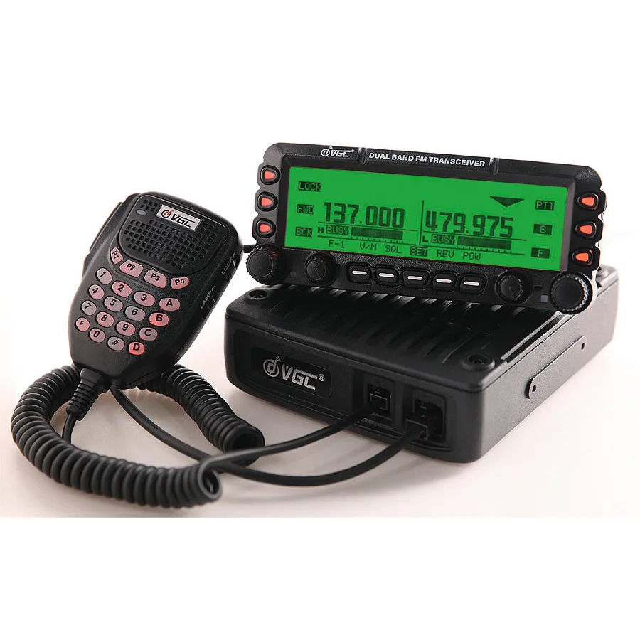 VR-6600PRO Prosciutto mobile tri-band da 50 Watt per dispositivo radio Walkie talkie efficiente per comunicazione mobile