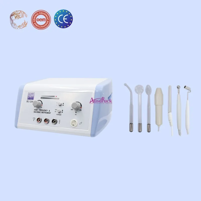 Máquina Facial multifuncional portátil de alta frecuencia, estiramiento Facial, estiramiento de la piel, reducción de arrugas, tratamiento del acné