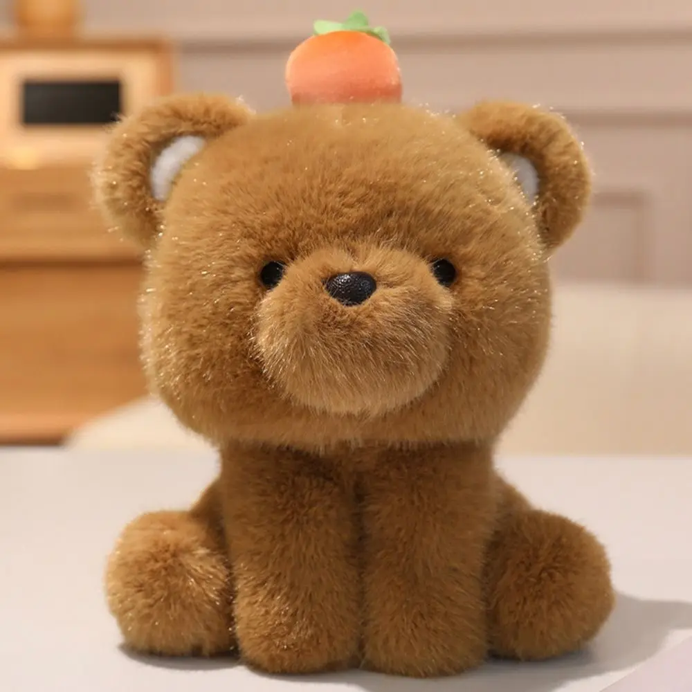 ตุ๊กตาสัตว์นุ่มนิ่มทำมือ รูปผลไม้ สัตว์ต่างๆ หมี ช้าง ของเล่นเด็ก ของขวัญ