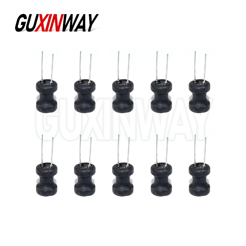 10 個 DIP パワーインダクタコイル 9*12 ミリメートル 2.2UH 4.7UH 10uH 22uH 100uH 150uh 220uH 330uH 470uH 1MH 2.2MH インダクタンス 2 ピン