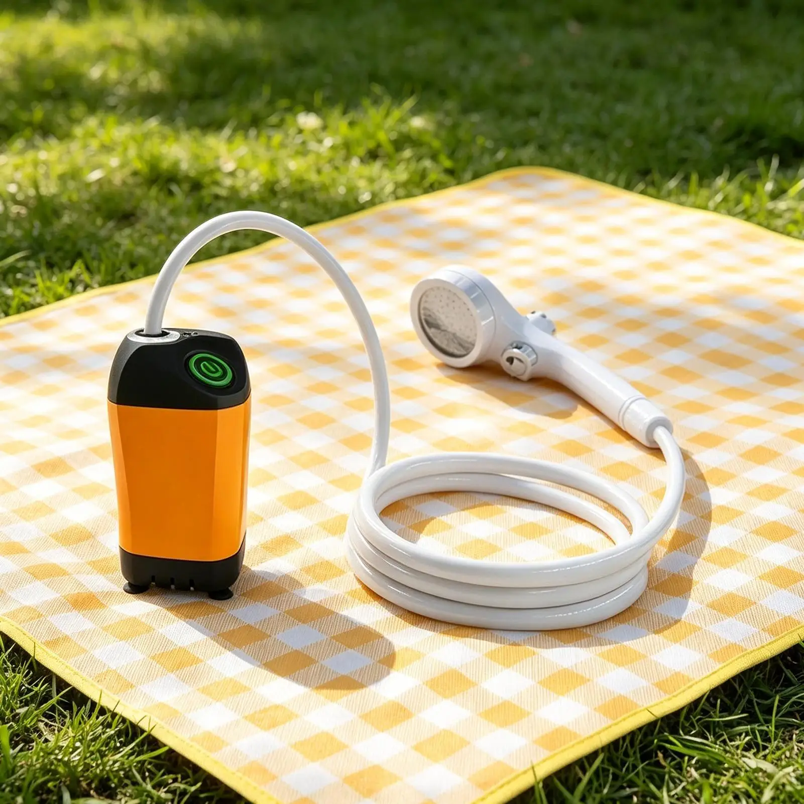 

Camp Shower Rechargeable Waterproof Easy Sprayer Gadget Camping Shower Pump For Travel Outside Camp Beach Tent Bathroom Indoor