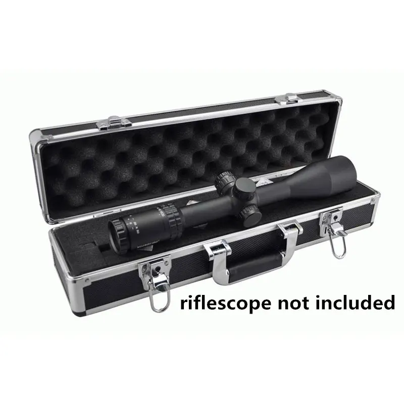 Visionking Aluminum Good Hard Carry Case For Rifle Scope Monocular Equipment Box Riflescope Accessories Light Suitcase For Scope