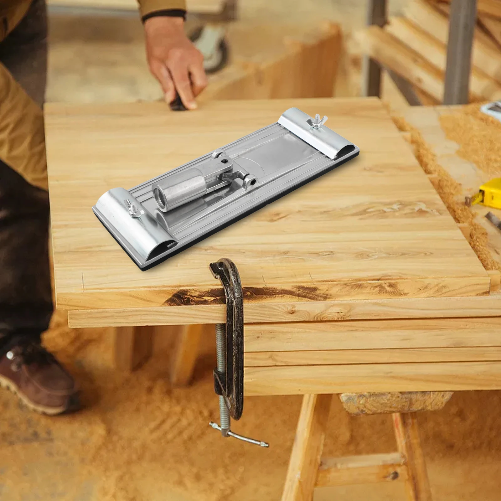 23.5*8cm Drywall Hand Sander Holder Holder Long Service Life Options Package Content Pressure Resistance Product Name