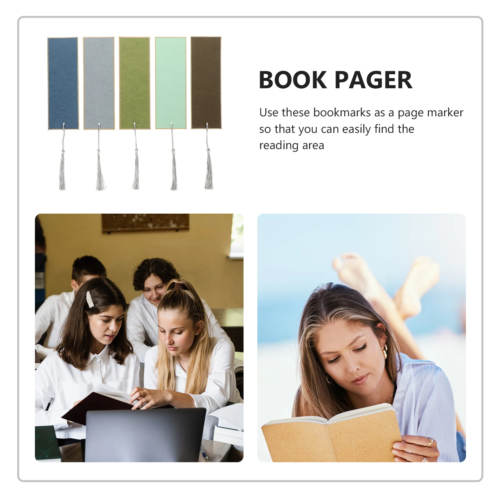 

5pcs Creative Bookmarks Blank Paper Bookmark For Diy Unfinished Page Markers Doodle Tags Graffiti Bookmark Decor Reading