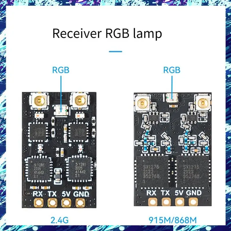 CEA Superd ELRS Diversity Receiver Exprsslrs RX 2T Антенны TCXO для RC FPV Дрон дальнего действия/Freestyle