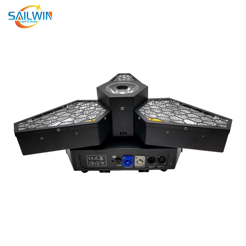 Sailwin MINI led retro light Maple Leaves Infinite Rotating effect quiet bar ambience light dyeing performance bar stage lights