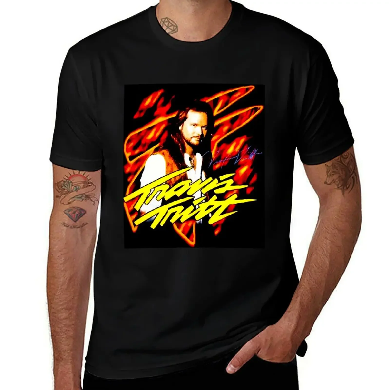 Travis Tritt T-Shirt cheap stuff boys animal print Aesthetic clothing fitted t shirts for men