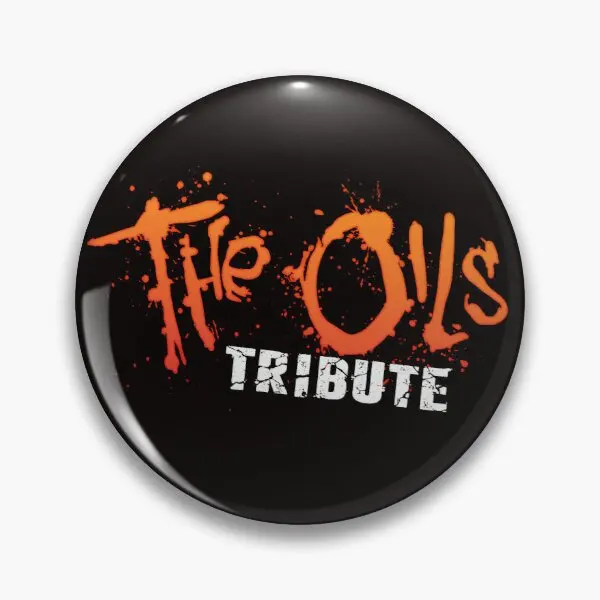 The Oils Tribute Orange Logo  Soft Button Pin Gift Clothes Decor Women Cute Cartoon Collar Metal Creative Lapel Pin Jewelry