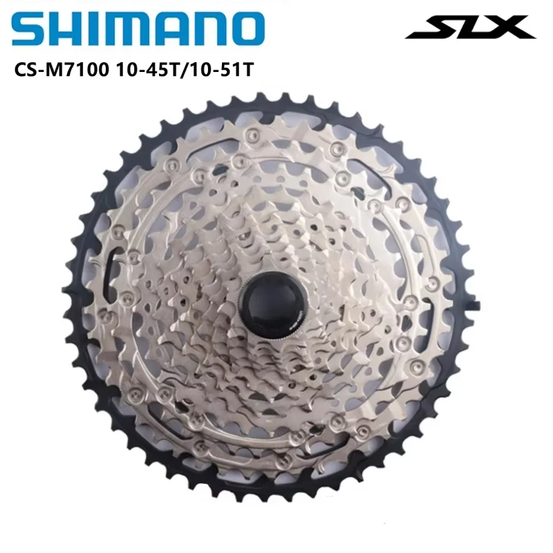 Image of Shimano SLX CS-M7100 Kassette 12 s Für Mountainbike Reiten Teile Original 12 Geschwindigkeit 10-51 T 10-45 T