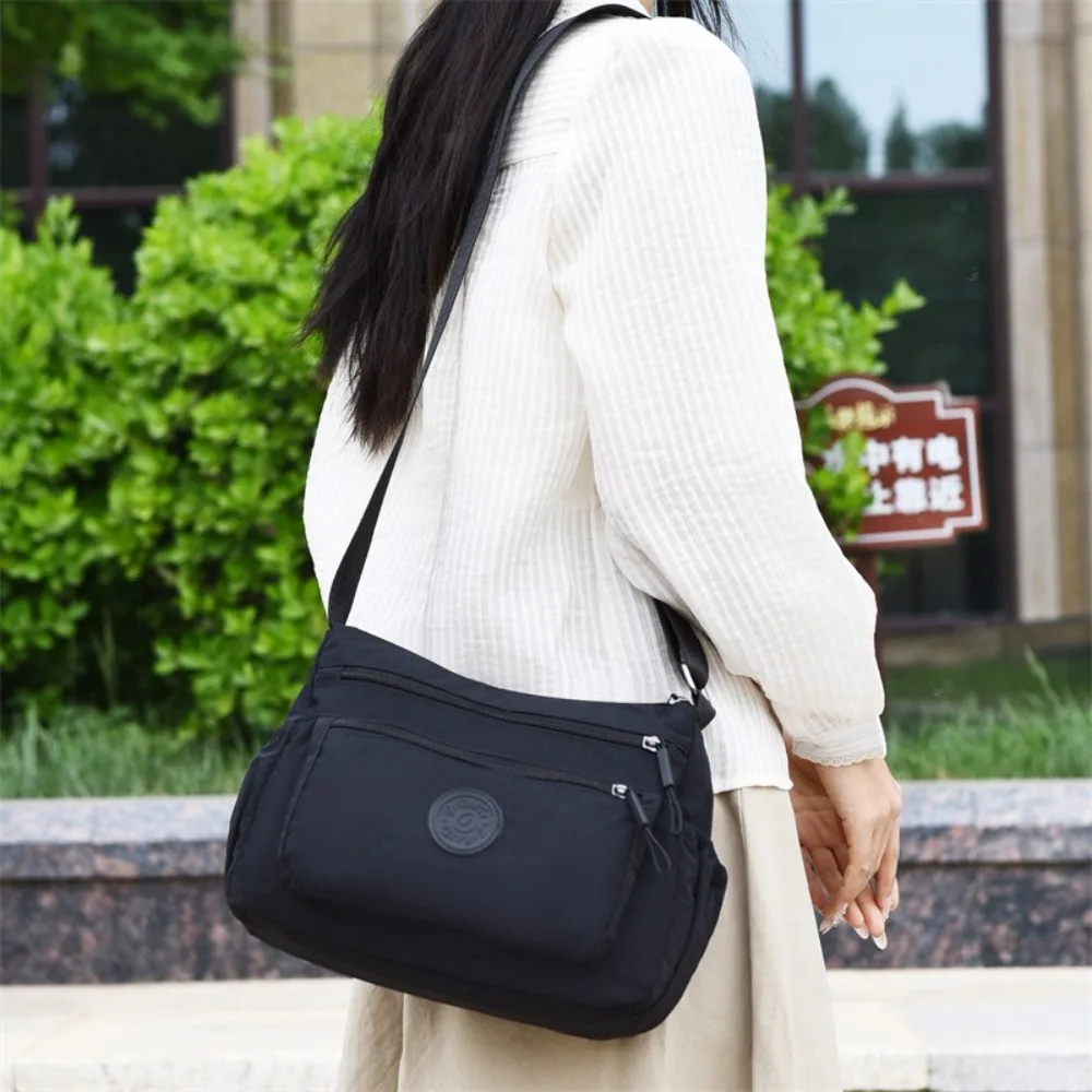 

Multi-Pocket Oxford Cloth Crossbody Bag Multi-Layer Multilayered Mommy Bag Large Capacity Phone Bag Large Capacity Shoulder Bag