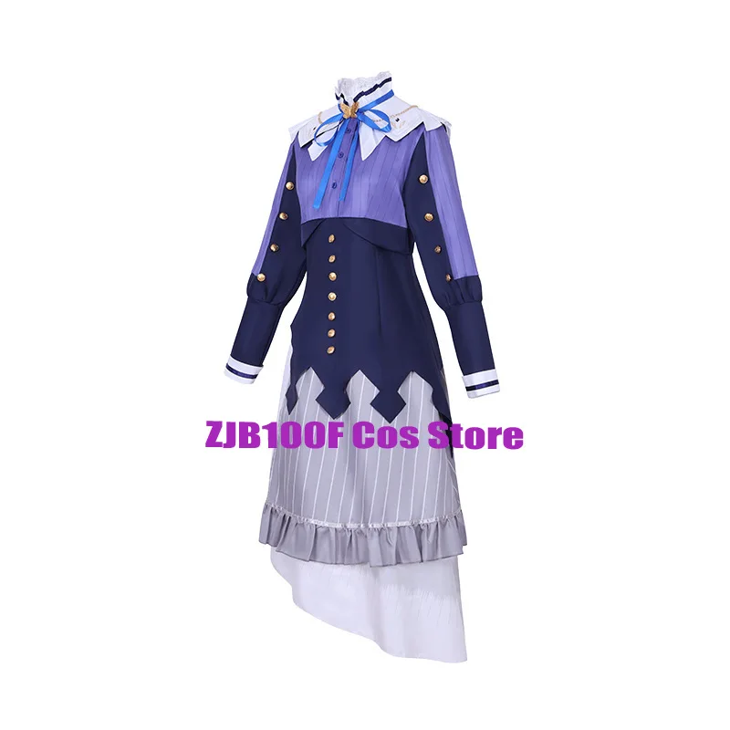 Anime Cosplay PJSK Yoisaki Kanade Cosplay Game Project Sekai New Costume Dress Hat Wig Set Halloween Party Outfit For Woman