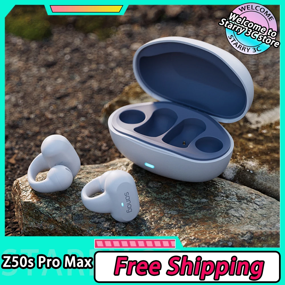 

Sanag Z50s Pro Max Bluetooth Earphones Noise Reduction IPX5 Waterproof Wireless Earbud Bluetooth5.3 Sports 400mAh PC Gamer Gift