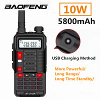 10W UV10R BaoFeng Walkie Talkie Radio Transmitter Long Range UV-10R Dual Band Two Way Radio 128CH VHF UHF Radio