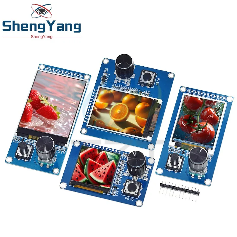 0.96/1.3/1.54/1.8/2.0/2.4 Inch TFT Display Screen With EC11 Rotary Encoder Combination Module SPI Interface LCD Display Screen