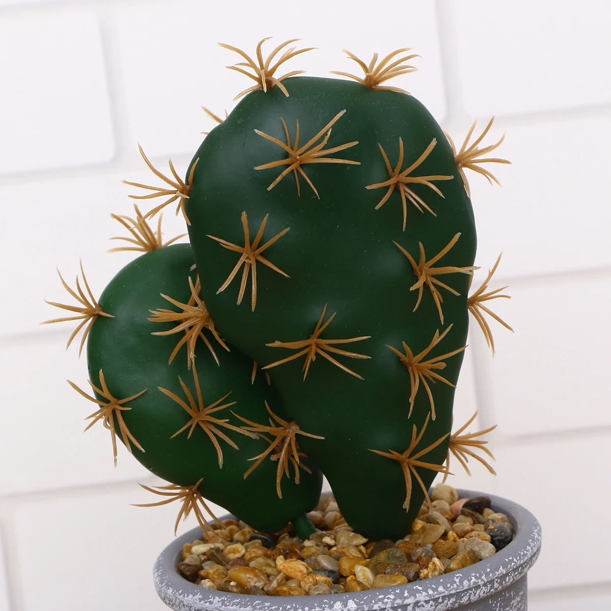 

Simulated Cactus Bonsai Artificial Tropical Plants Small Ornaments Potted Plants Realistic Vivid Home Office Bookshelf Living