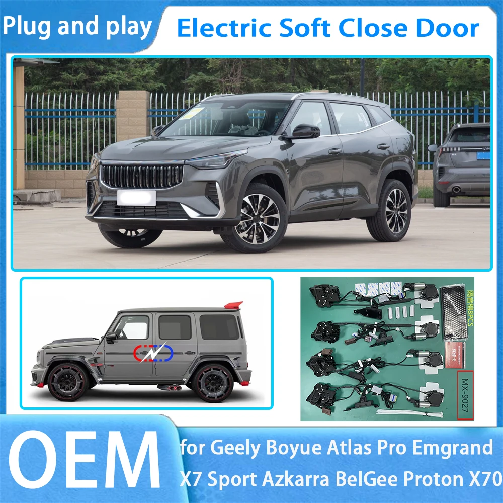 

for Geely Boyue Atlas Pro Emgrand X7 Sport Azkarra BelGee Proton X7 OEM Car Soft System Automatic Electric Auto Pull Power Latch