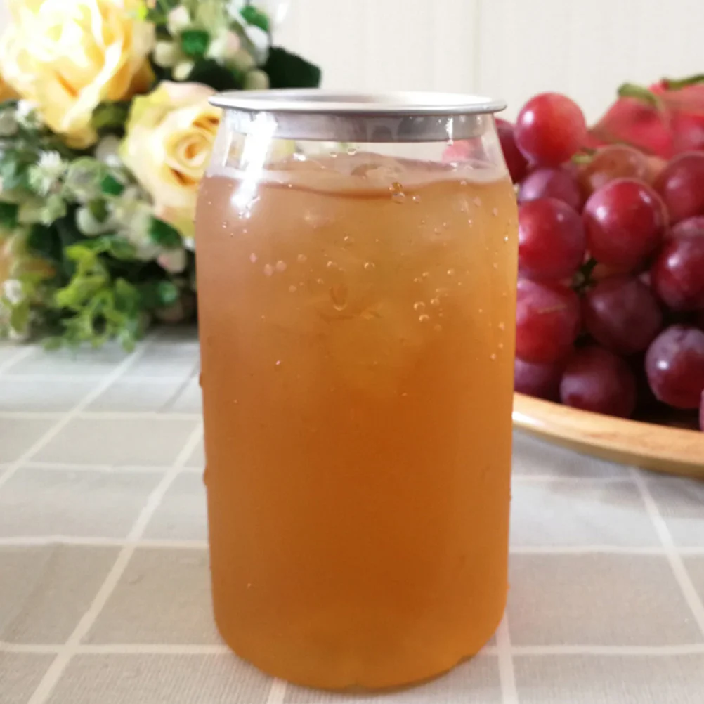 جديد 10 قطعة زجاجات الحيوانات الأليفة شفافة أكواب شاي الحليب الغذاء الصف تخزين الحاويات المعلبة المشروبات موزعات الحلوى التعبئة والتغليف شرب #2