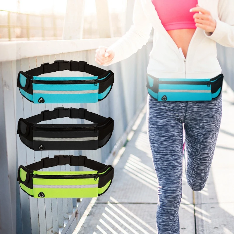 Running Waist Bag Waterproof Sports Belt Phone Case Portable Fitness Bag for Cycling