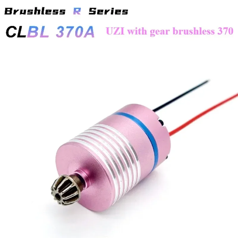 1pcs Violent Brushless CLBL370A lead/terminal motor stepless speed regulation 32000-48000RPM Suitable for MP9 ejection toys